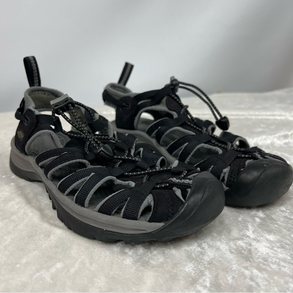 Keen Black and Gray Women's Outdoor Sandals